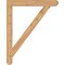 Ekena Millwork Traditional Craftsman Smooth Bracket, Western Red Cedar, 3 1/2"W x 32"D x 40"H BKT04X32X40TRA04SWR - alternate 4
